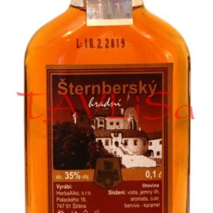 Tuzemák Šternberský hradní 35% 0,1l placatice