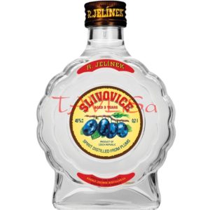 Slivovice bílá Budík 3 letá 45% 0,2l R.Jelínek