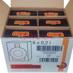 Jadernička Budík 42% 0,2l x6 R.Jelínek