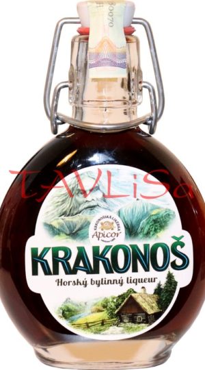 Krakonoš Horský Likér 35% 0,2l Pákový uzávěr