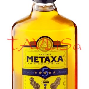 Metaxa 5* 38% 0,2l placatice